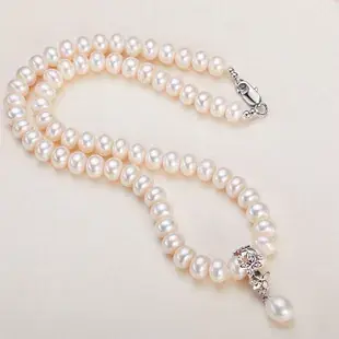 Pearl Necklace for Women 18K Gold Antlers Design — feature 21