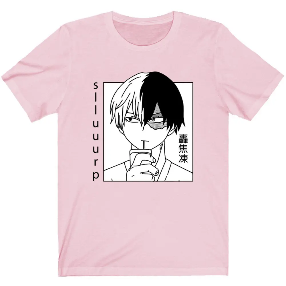 Cross-Border My Hero Academia Large T-Shirt Black - Image 2