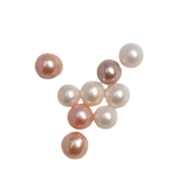 Wholesale Natural Pearl Fresh Round 7-8mm Baroque Jewelry - Image 8