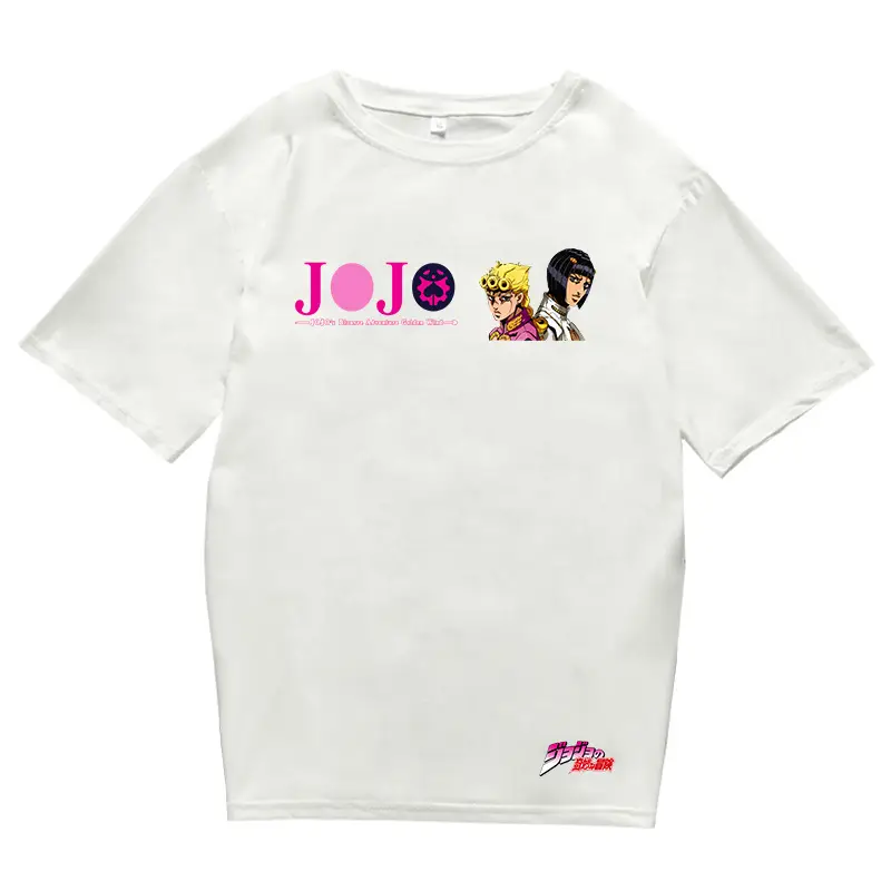 Anime Jojo T-Shirt Black Large Men Women - Image 10