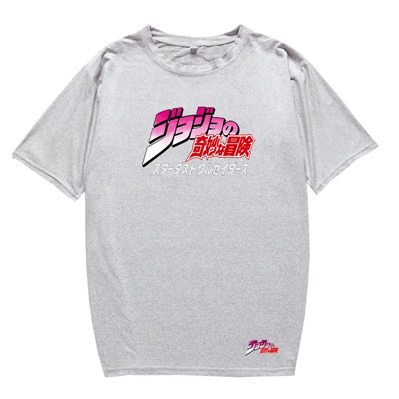 Anime Jojo T-Shirt Black Large Men Women - Image 14