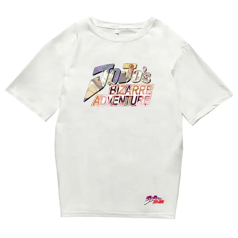 Anime Jojo T-Shirt Black Large Men Women - Image 7