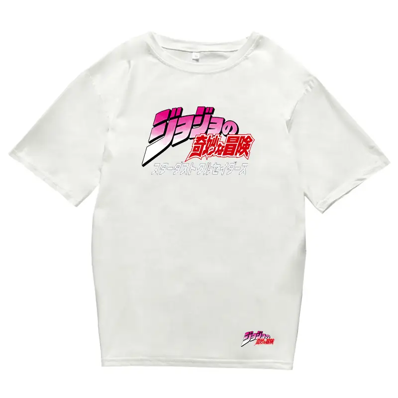 Anime Jojo T-Shirt Black Large Men Women - Image 9