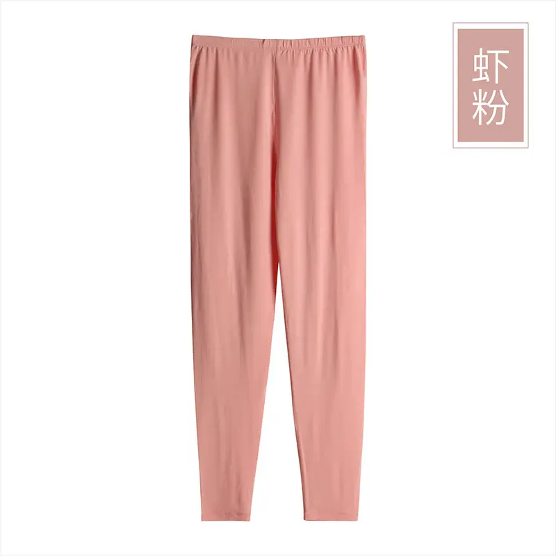 Women's Black Thin Body Cotton Pants Large Warm - Image 2