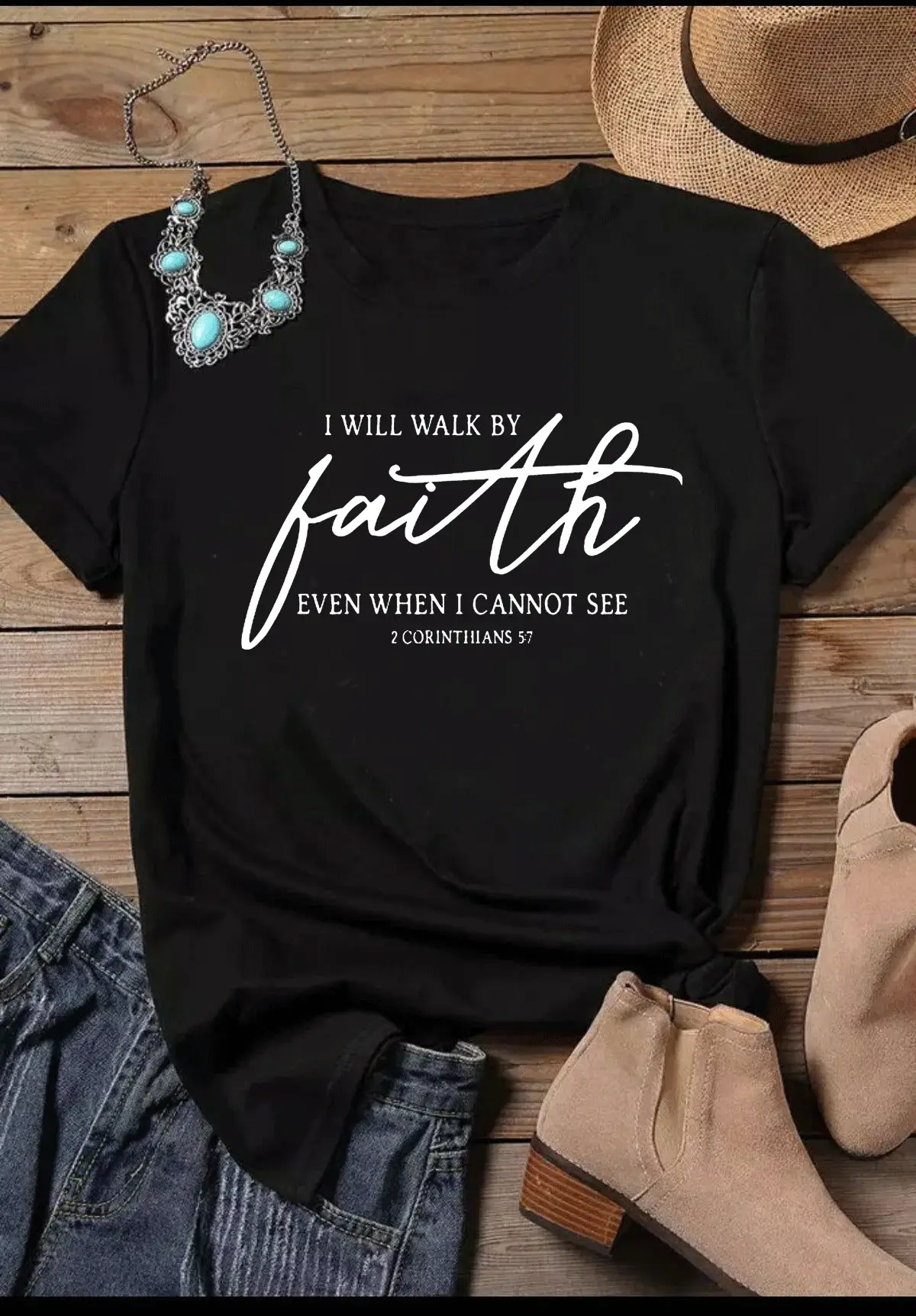 Lil Walk By Even When Fashion Short Sleeve T-Shirt - Image 2