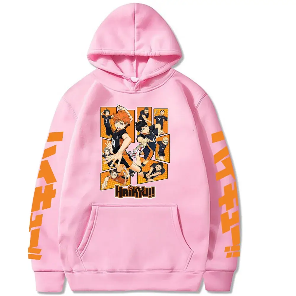 Red Anime Hoodie for Boys Cross Border - Image 6