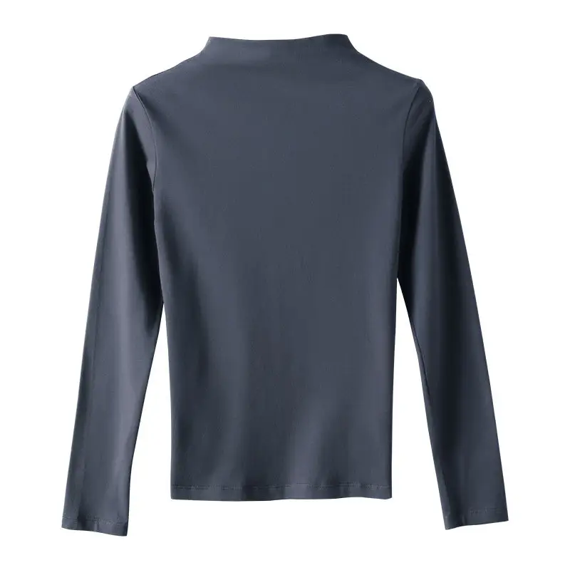 Women's Black Slim Fit Long Sleeve Shirt with White Crossbody Bag - Image 6