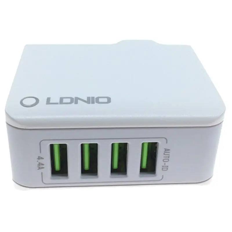 4-Digit USB Jack Mobile Charger for Phones