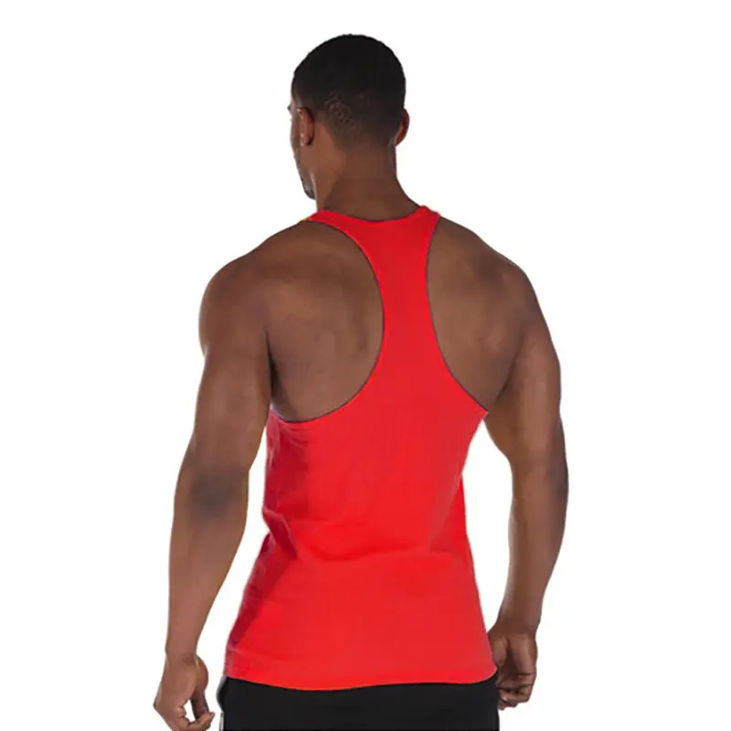 MG Men's Yellow Muscle Waistcoat T-Shirt - Image 8