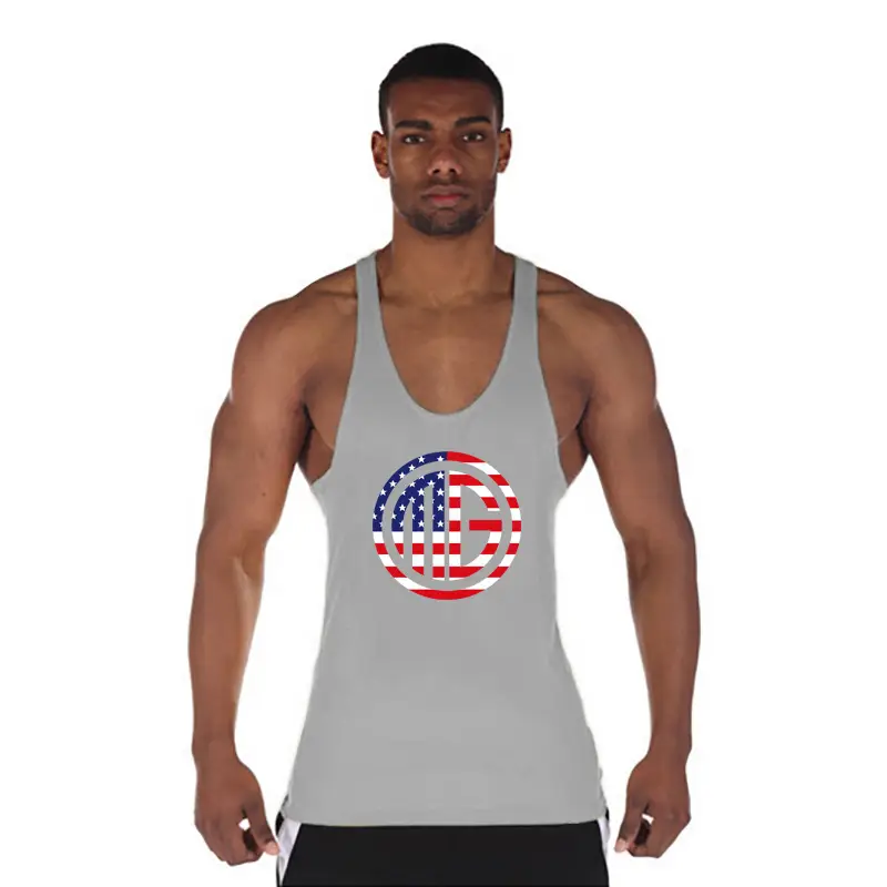 MG Men's Yellow Muscle Waistcoat T-Shirt - Image 9
