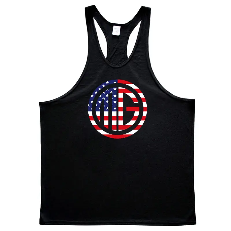 MG Men's Yellow Muscle Waistcoat T-Shirt - Image 5