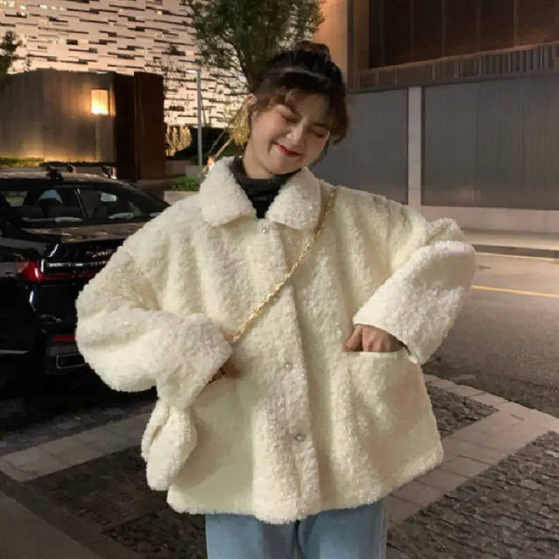 Winter Green Cardigan Jacket for Women Large Size - Image 4
