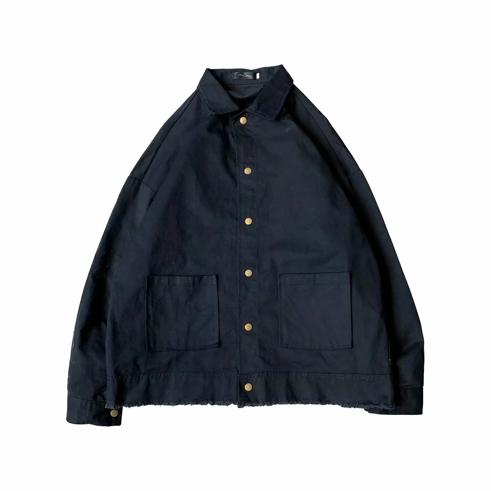 Men's Long Sleeve Black Korean Style Jacket