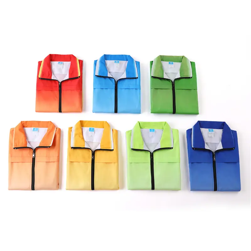 Colorful Full Body Printed Vest for Volunteers and Work - Image 2