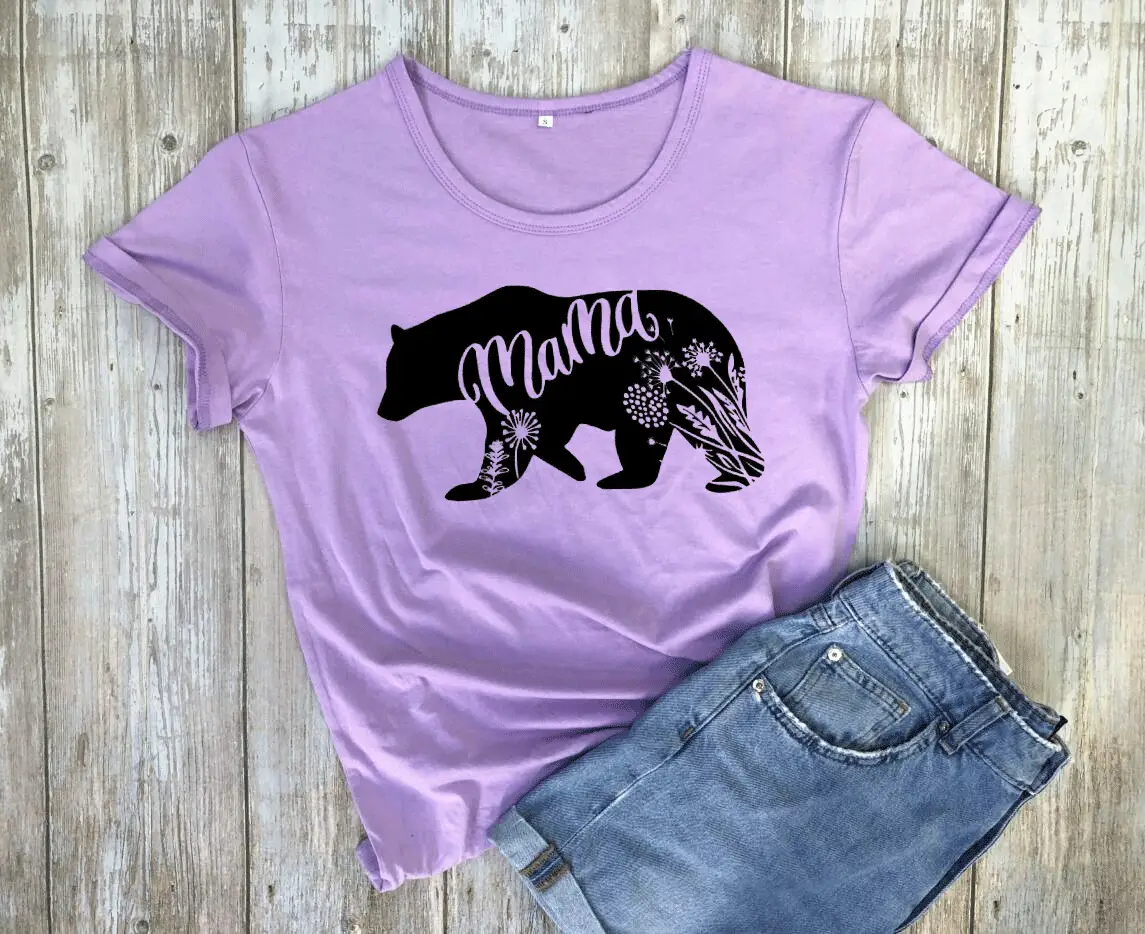 Matras Bear Graphic T-Shirt White Short Sleeve - Image 7