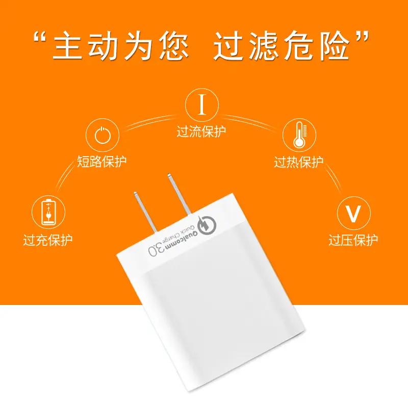 Universal 18W QC3.0 Charging Adapter for Huawei Samsung Apple - Image 3