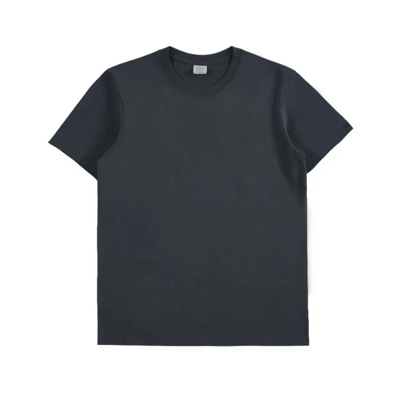 2021 Cotton Round Neck T-Shirt Rose Pink
