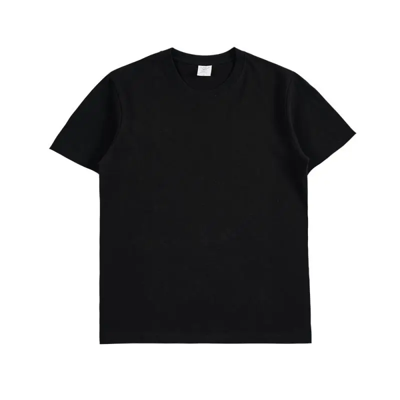 2021 Cotton Round Neck T-Shirt Rose Pink