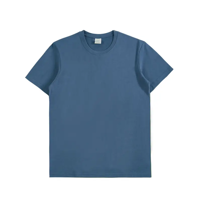 2021 Cotton Round Neck T-Shirt Rose Pink