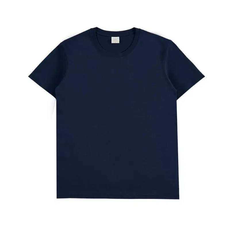 2021 Cotton Round Neck T-Shirt Rose Pink