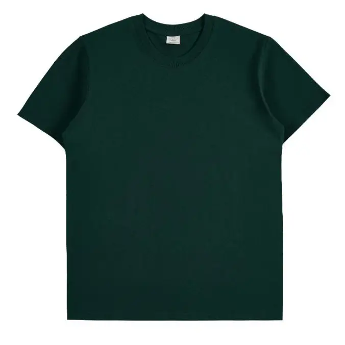 2021 Cotton Round Neck T-Shirt Rose Pink