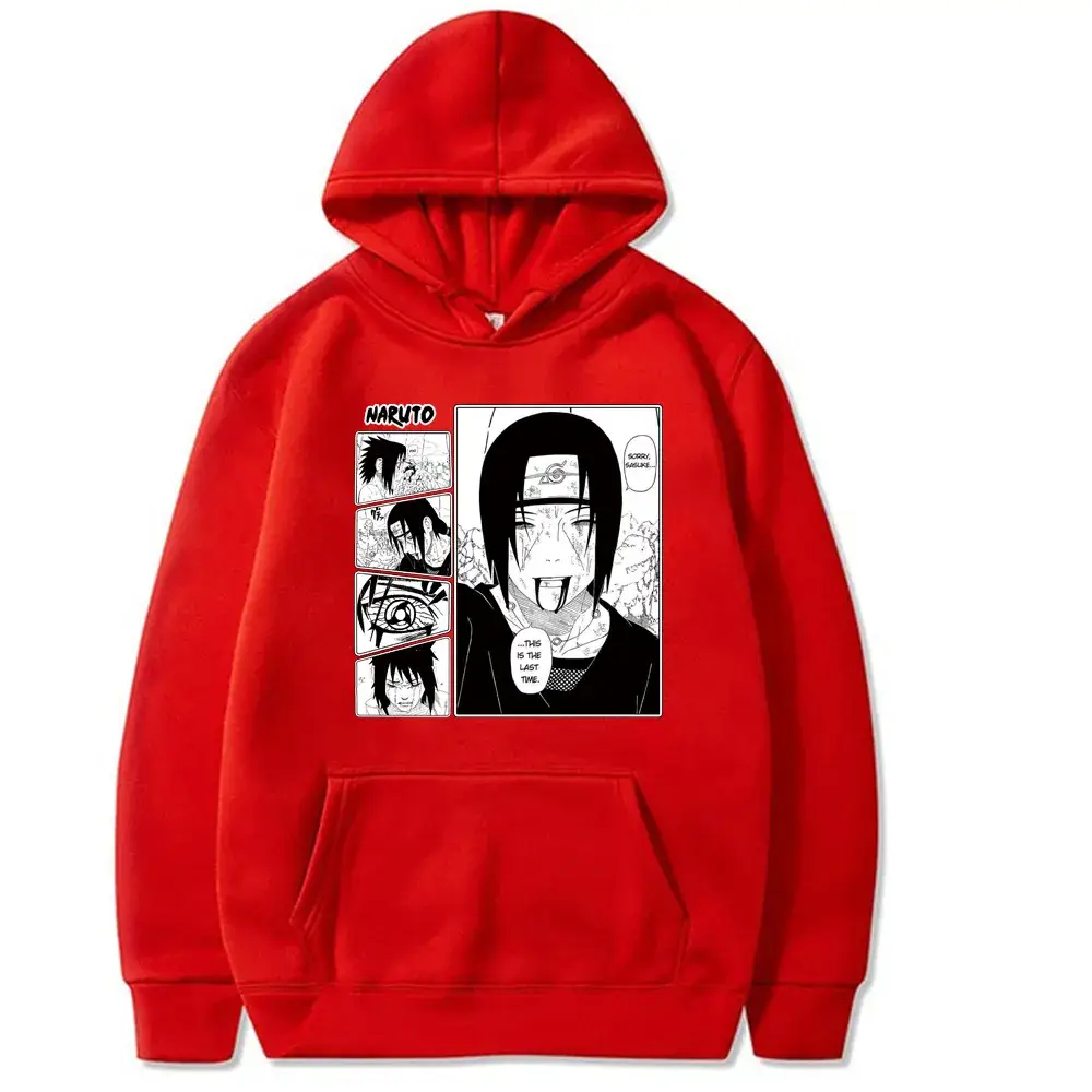 Naruto Naruto Mustang Red Hoodie Large Fleece Lined - Image 9