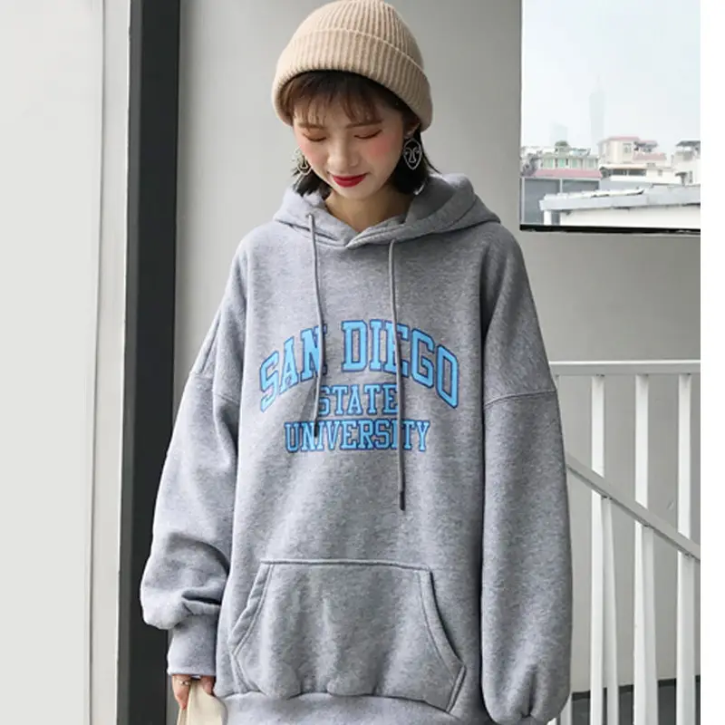 Thick Velvet Hooded Winter Ins Jacket for Women - Image 6