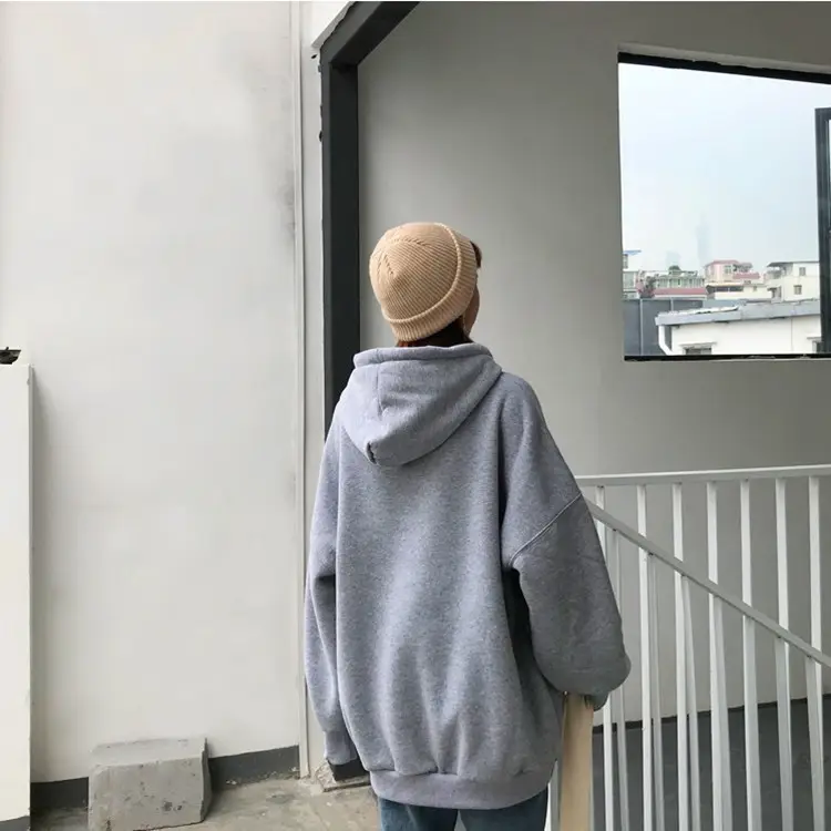 Thick Velvet Hooded Winter Ins Jacket for Women - Image 7
