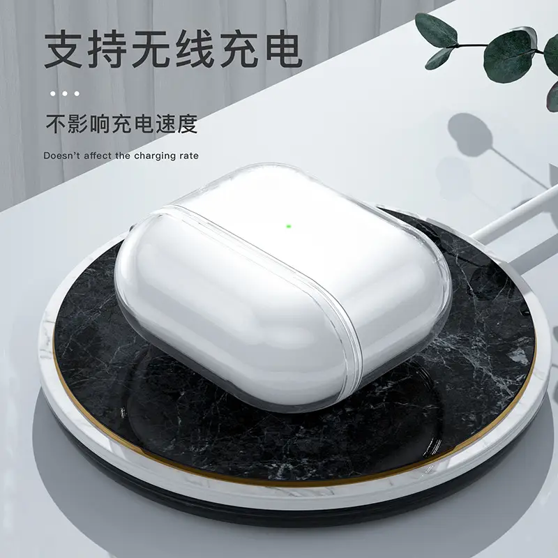 All-In-One Anti-Fall AirPods Case Purple TPU - Image 10