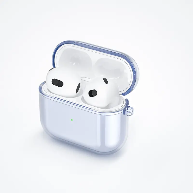 All-In-One Anti-Fall AirPods Case Purple TPU — feature 10
