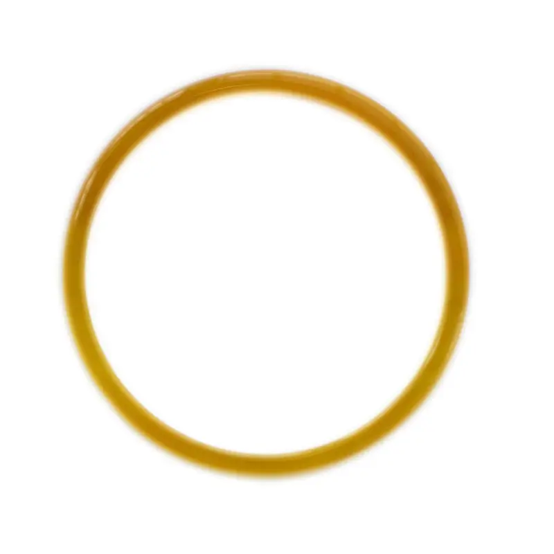 Factory Direct 4mm Beeswax Yellow Jingle Bracelet