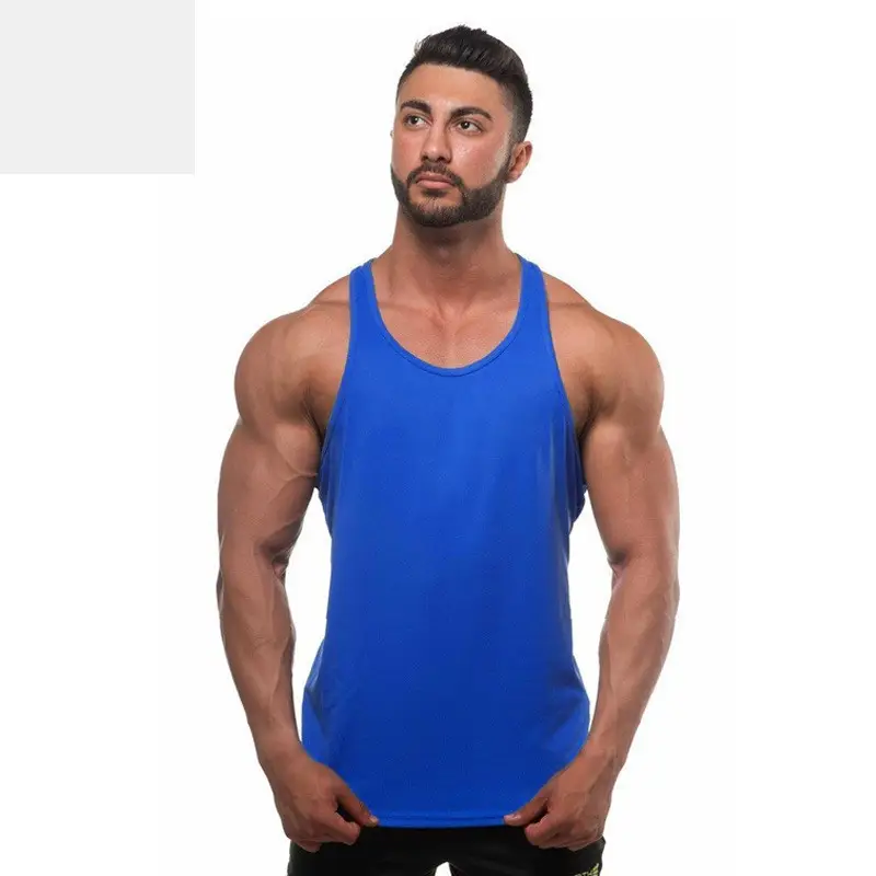 Men's Red Cotton Camisole Base Solid - Image 5