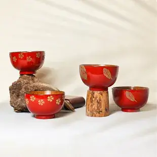 Hand Polished Wooden Rice Bowl Large Medium Small — feature 10
