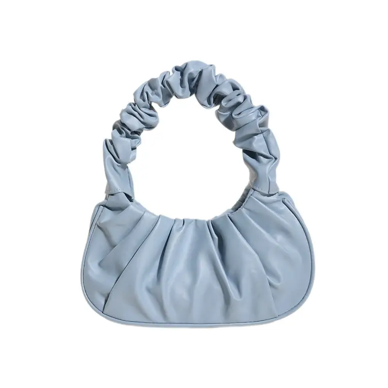 Gold Pleated Women's Shoulder Bag 2020 - Image 12