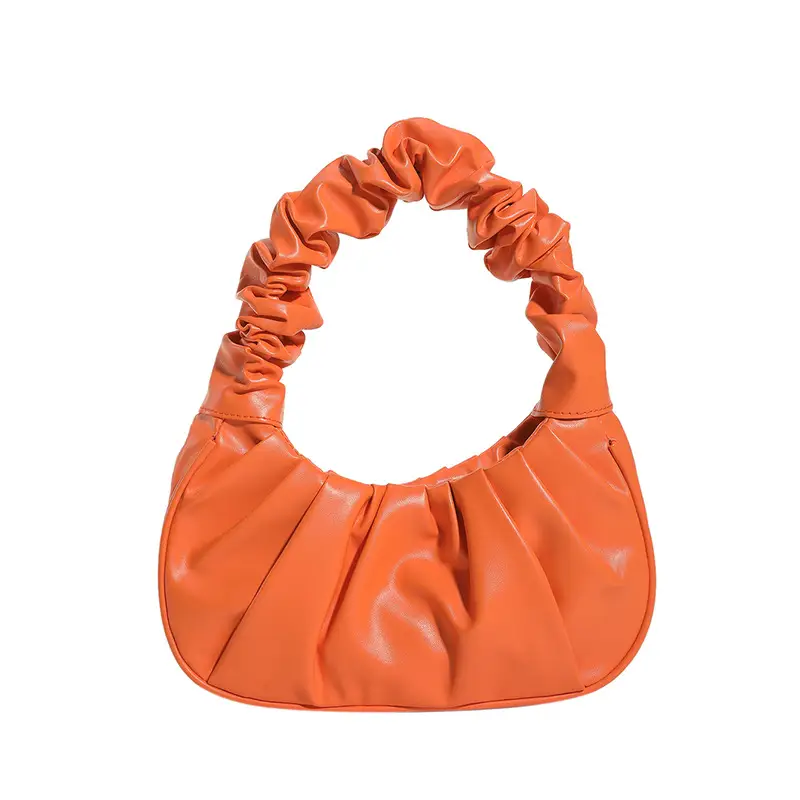 Gold Pleated Women's Shoulder Bag 2020 - Image 14
