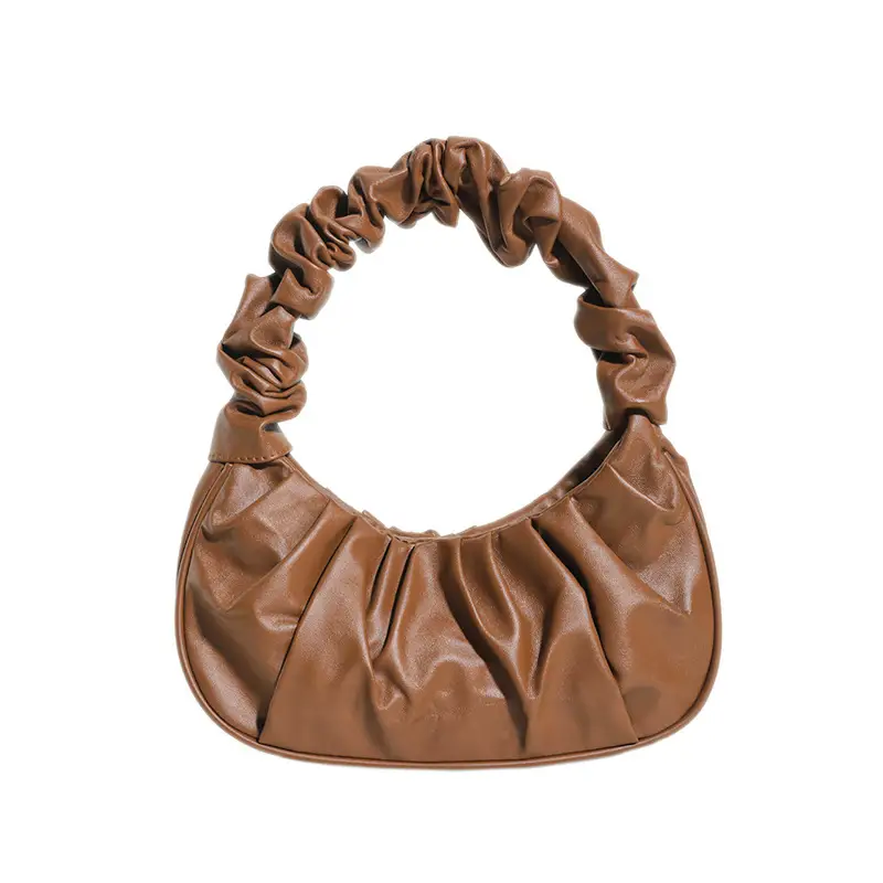 Gold Pleated Women's Shoulder Bag 2020 - Image 15