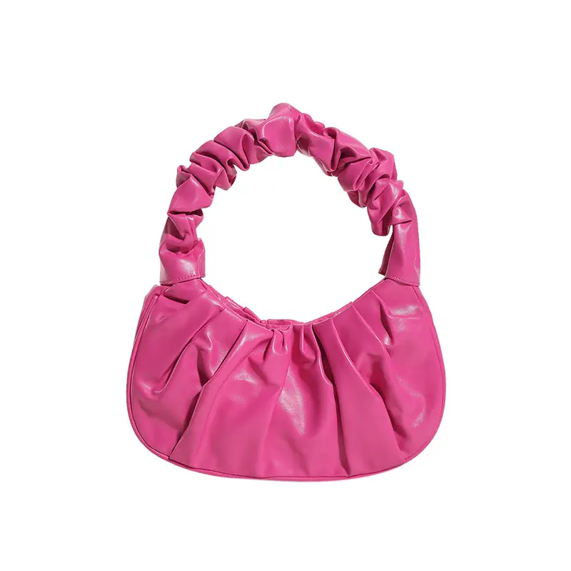 Gold Pleated Women's Shoulder Bag 2020 - Image 6