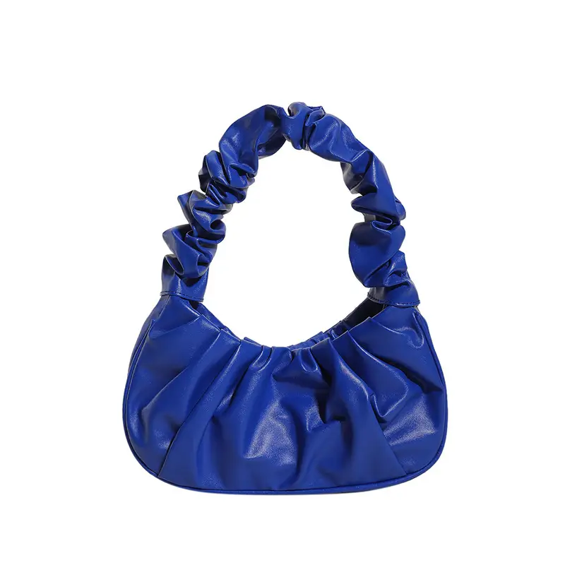 Gold Pleated Women's Shoulder Bag 2020 - Image 9