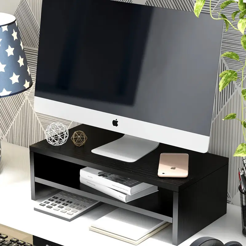 Telescopic Laptop TV Monitor Stand for Double Screen Desk