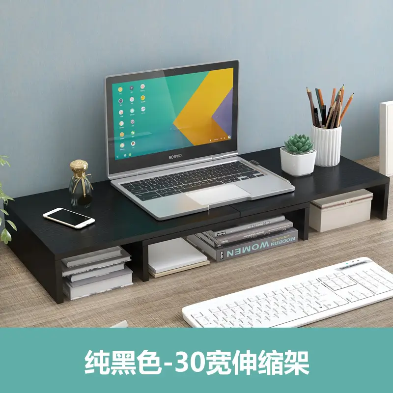 Telescopic Laptop TV Monitor Stand for Double Screen Desk