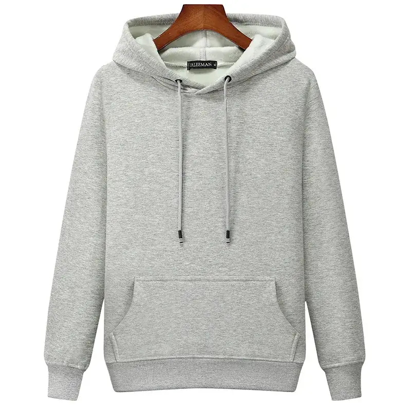 Men's Green Velvet Hooded Sweatshirt - Image 7