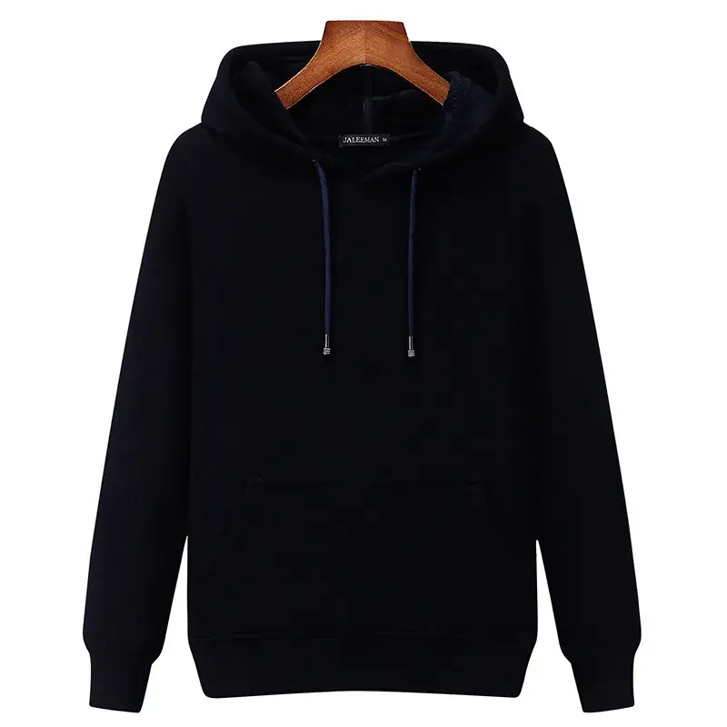 Men's Green Velvet Hooded Sweatshirt - Image 9