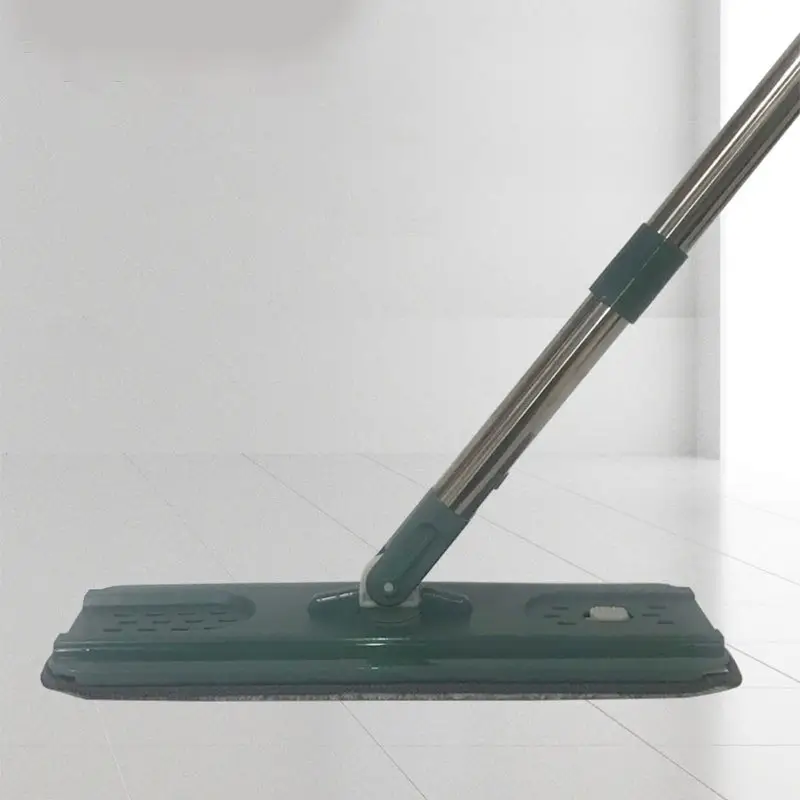Extra-large Lazy Mop Set 38cm Bilateral Outlet Hand-free Mop