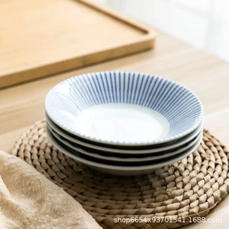 Japanese-style ceramic tableware 5.5 inch bone-spitting dish - Image 7