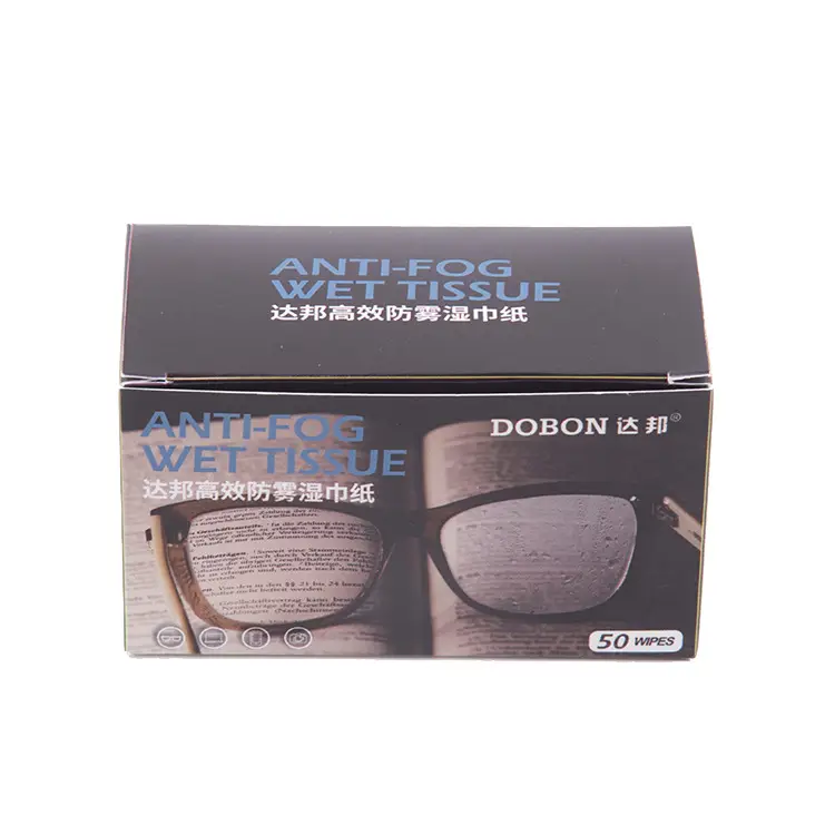 Anti-Fog Disposable Wet Wipes 50 Pcs - Image 5