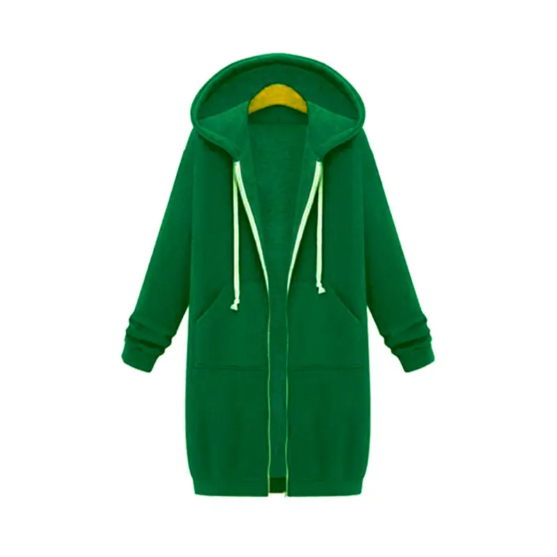 Women Hooded Vest Blue Winter Warm Loose Fit - Image 2