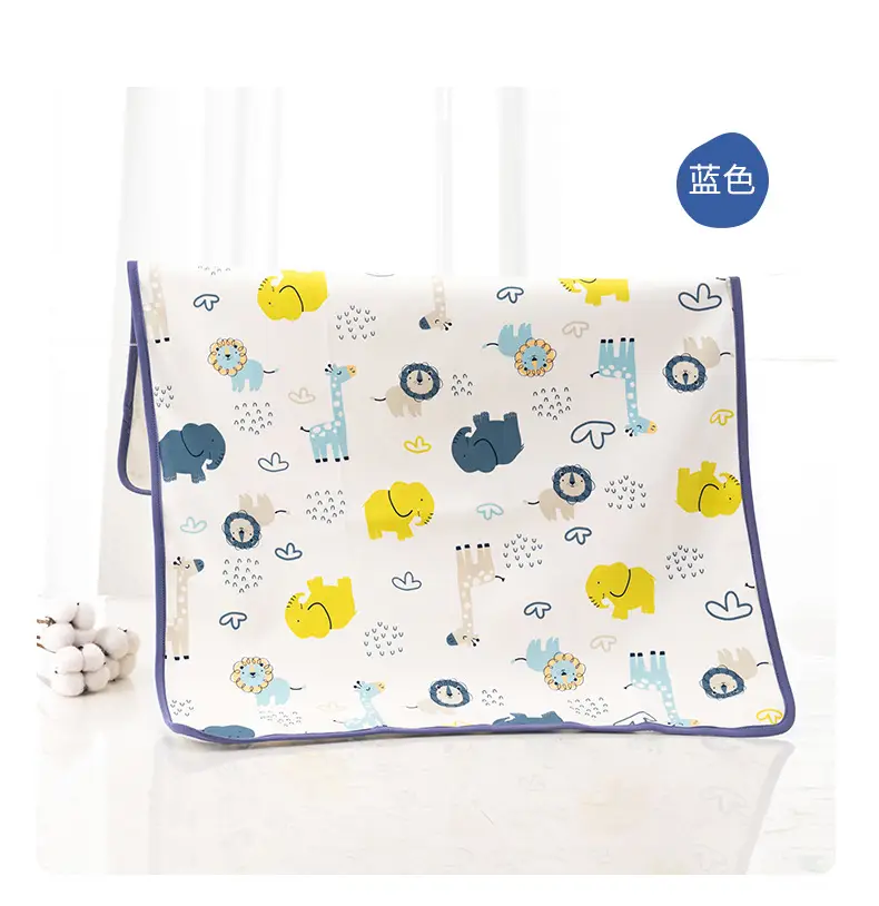 Baby Diaphragm Mat Autumn Winter Three Layer Washable Cotton Large — feature 11