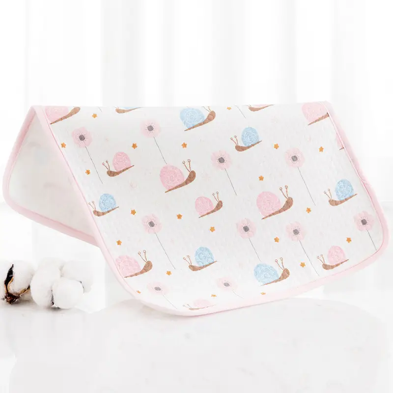 Baby Diaphragm Mat Autumn Winter Three Layer Washable Cotton Large - Image 2