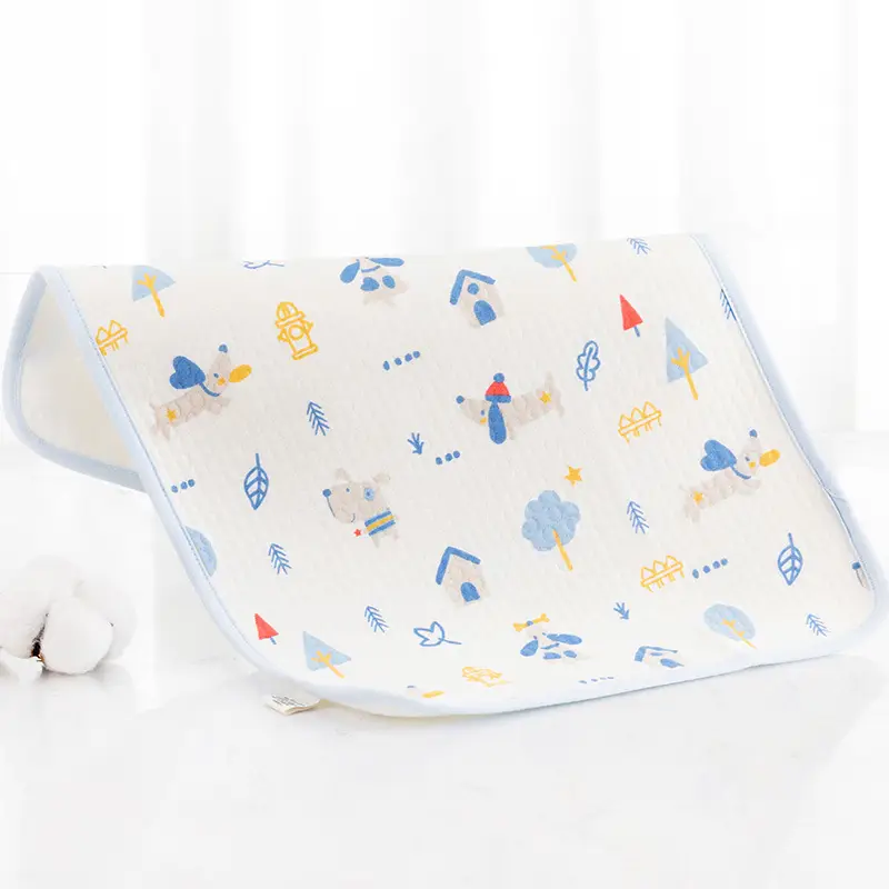 Baby Diaphragm Mat Autumn Winter Three Layer Washable Cotton Large - Image 3