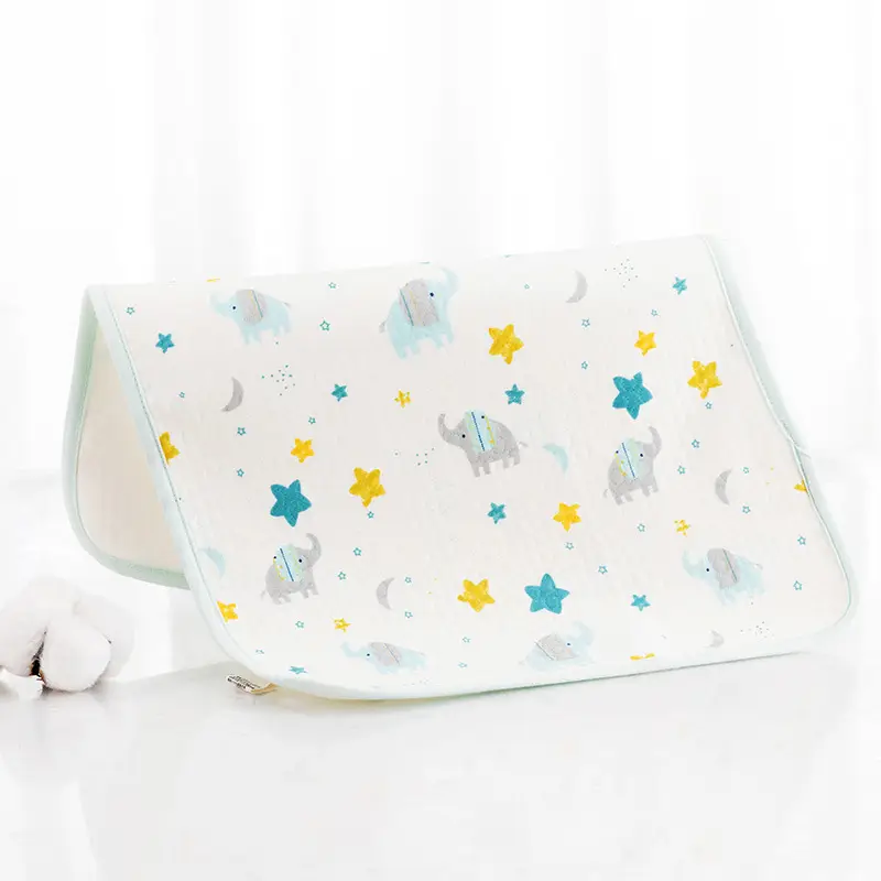 Baby Diaphragm Mat Autumn Winter Three Layer Washable Cotton Large - Image 4